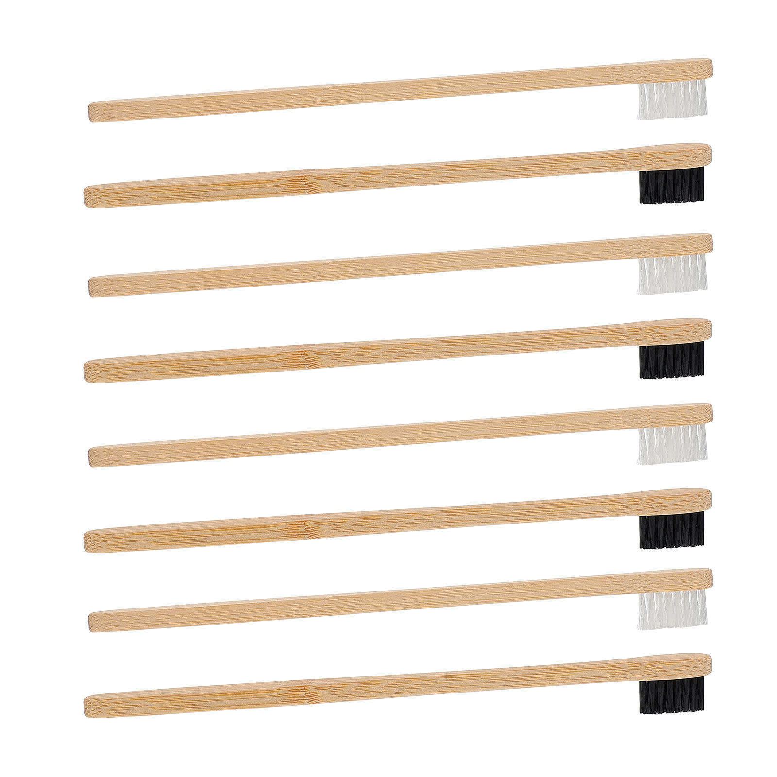 Sustainable Living Is - 20Pcs Bamboo Toothbrushes Organic Bamboo Handle
