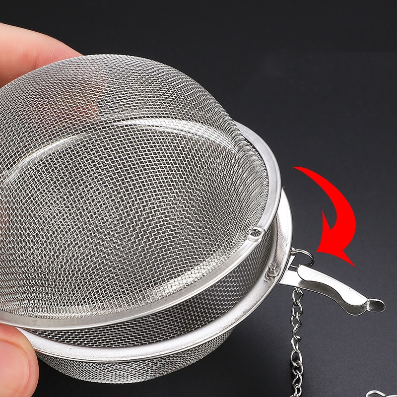 Loose Leaf Tea Infuser - Stainless Steel Tea Ball Mesh Infuser