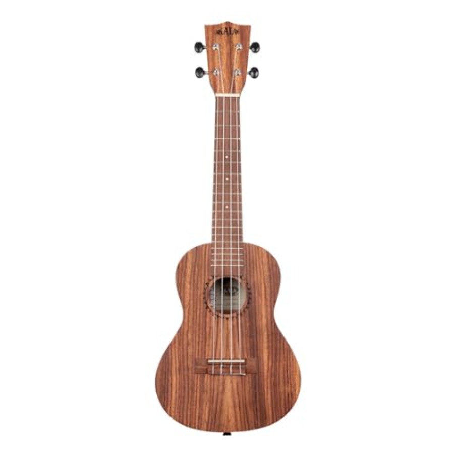 Sustainable Living Is - Concert ukulele for live performance, teak