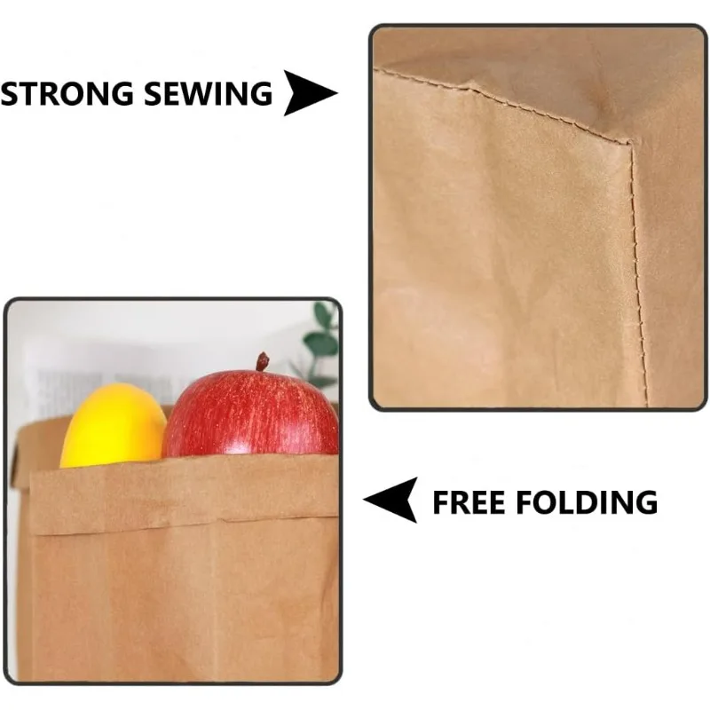 Kraft Paper Bag Washable Paper – обзор и цена Reusable Produce Bag
