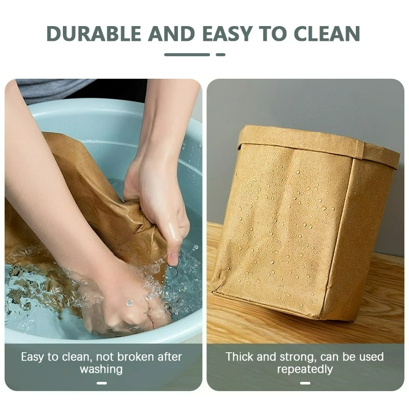 Kraft Paper Bag Washable Paper – обзор и цена Reusable Produce Bag