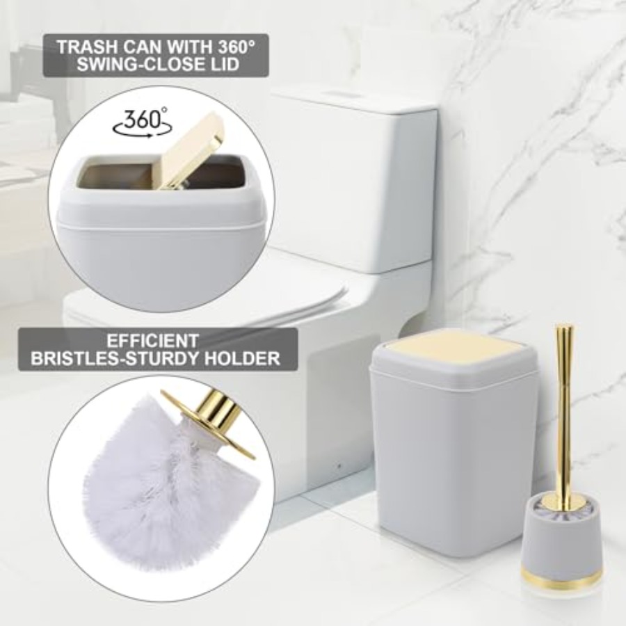 and Gold Accessories - 10 Pcs  – обзор и цена Dish Brush Bamboo