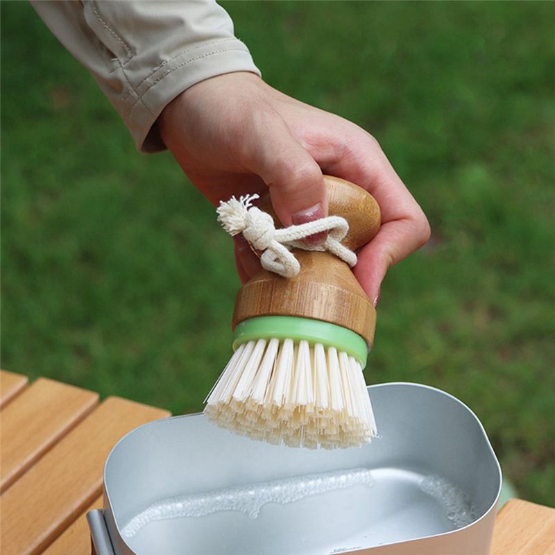 AC76-2 Pack Kitchen Cleaning B – обзор и цена Dish Brush Bamboo