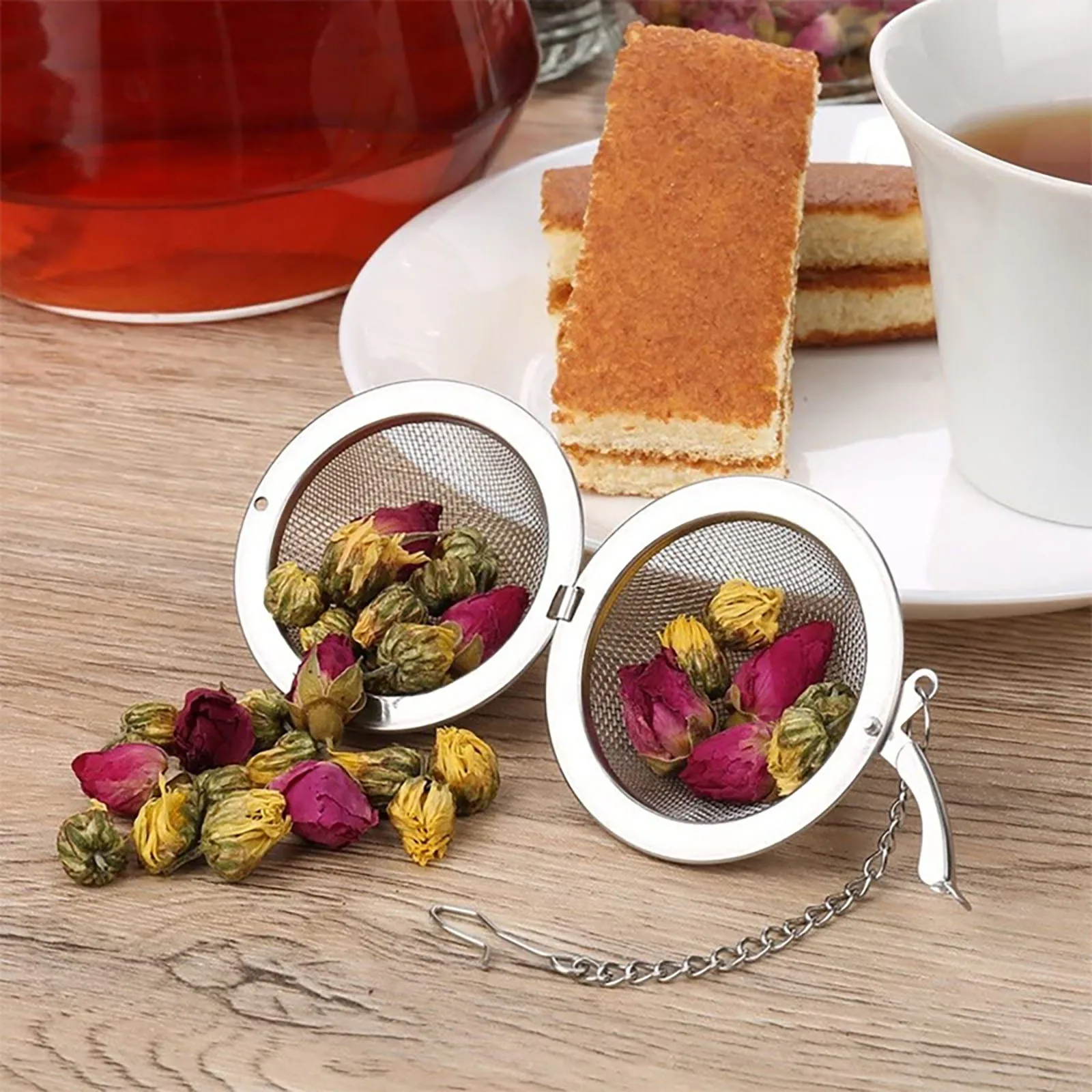 10-2pcs Stainless Steel Tea Ba – обзор и цена Loose Leaf Tea Infuser