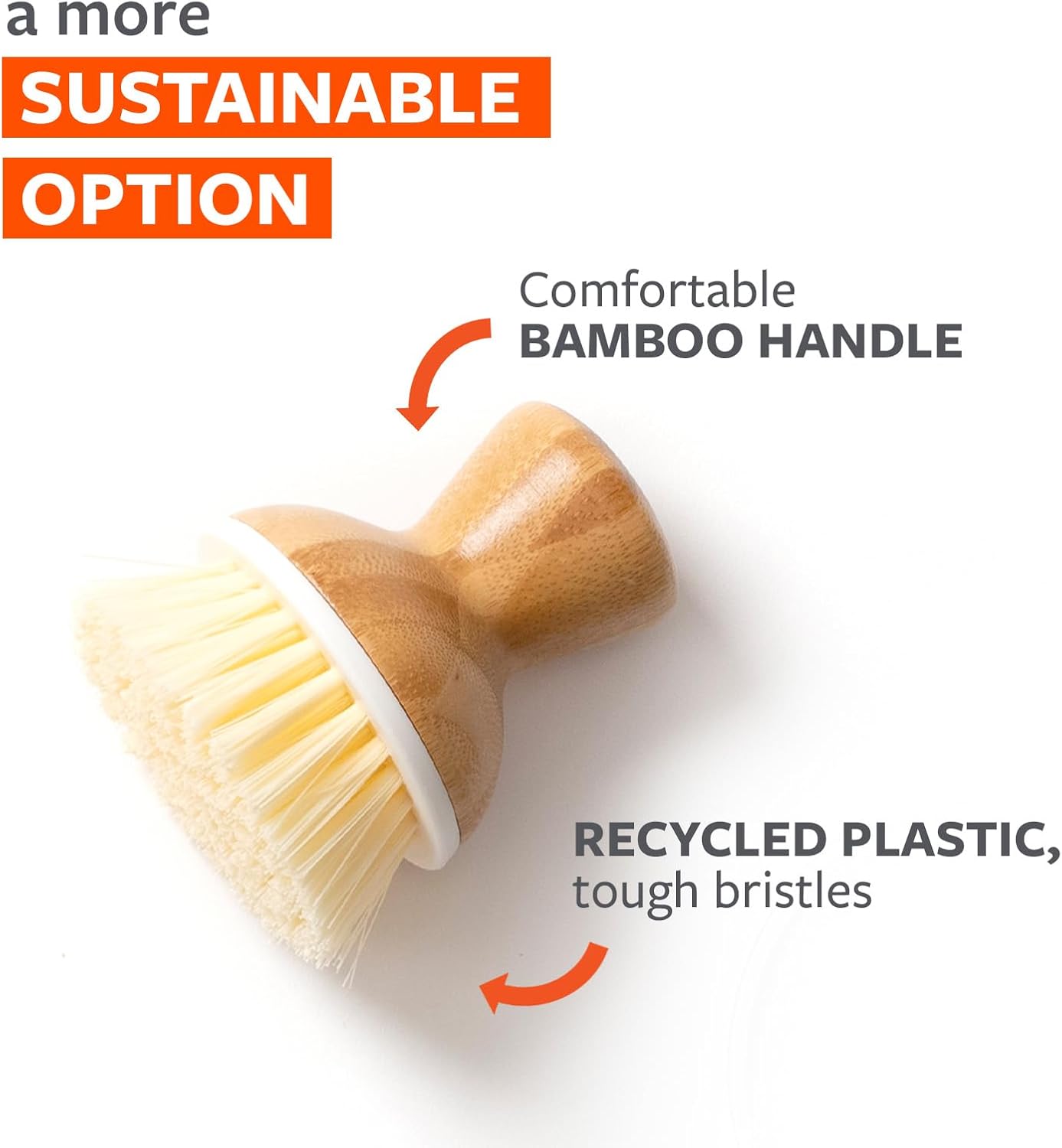 Bamboo Dish Brush with Ergonom – обзор и цена Dish Brush Bamboo