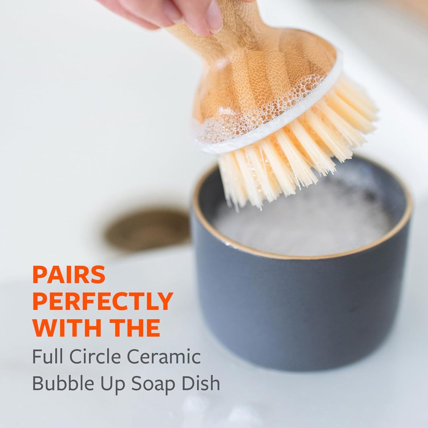 Bamboo Dish Brush with Ergonom – обзор и цена Dish Brush Bamboo