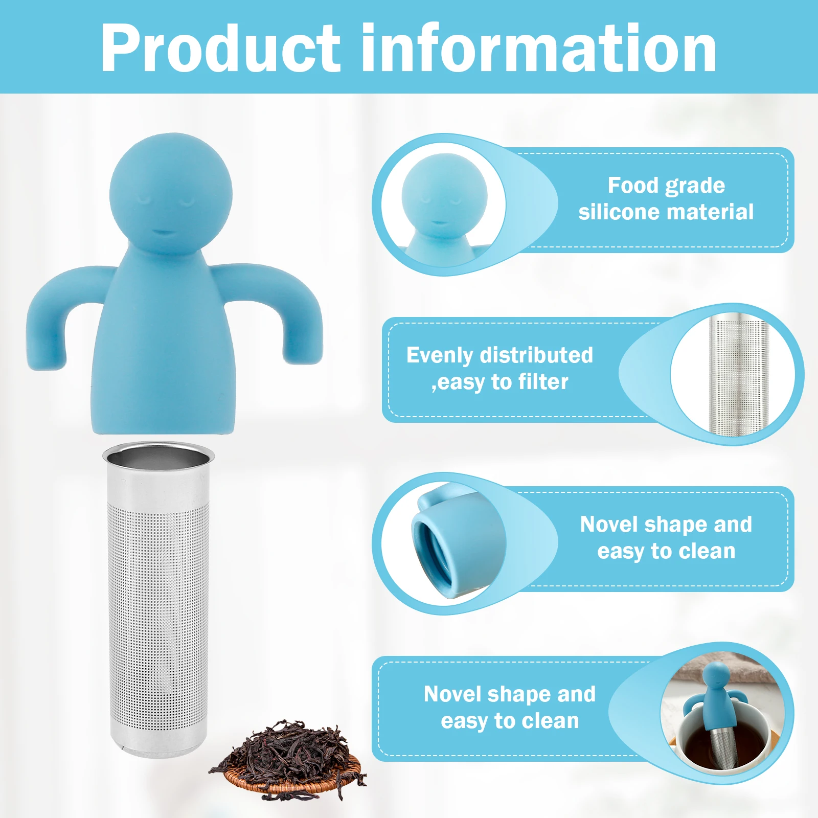 Stainless Steel Infuser Tea St – обзор и цена Loose Leaf Tea Infuser