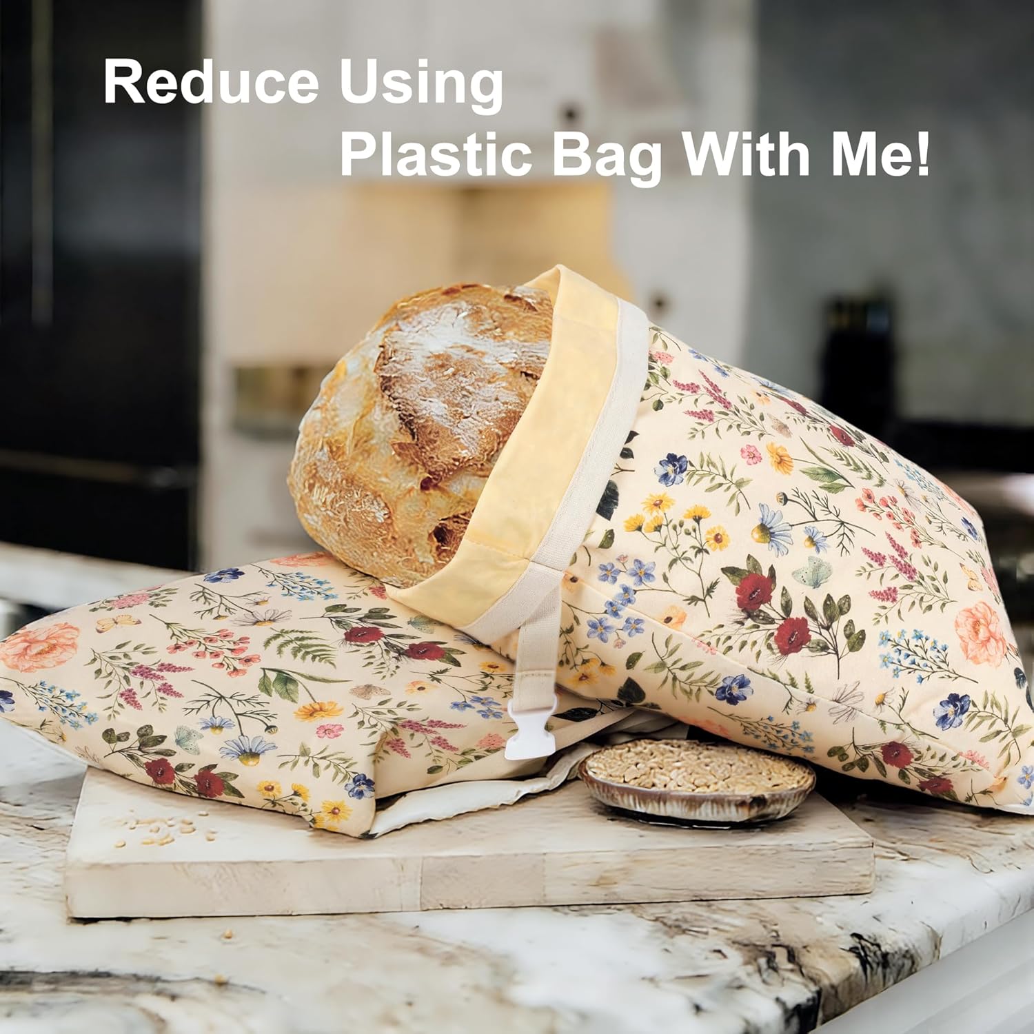 Reusable Beeswax Bread Bags fo – обзор и цена Beeswax Food Cover