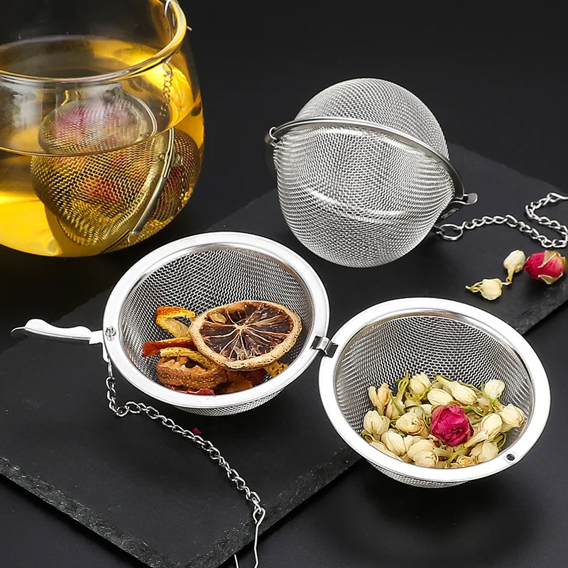 Stainless Steel Tea Ball Mesh  – обзор и цена Loose Leaf Tea Infuser