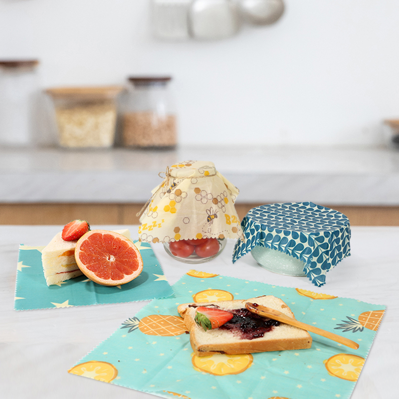 WEEDI 3Pack Reusable Beeswax W – обзор и цена Beeswax Food Cover