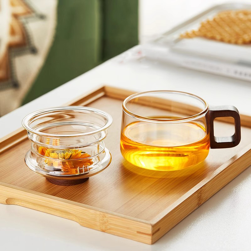 200/400ml Glass Tea Cup With I – обзор и цена Loose Leaf Tea Infuser