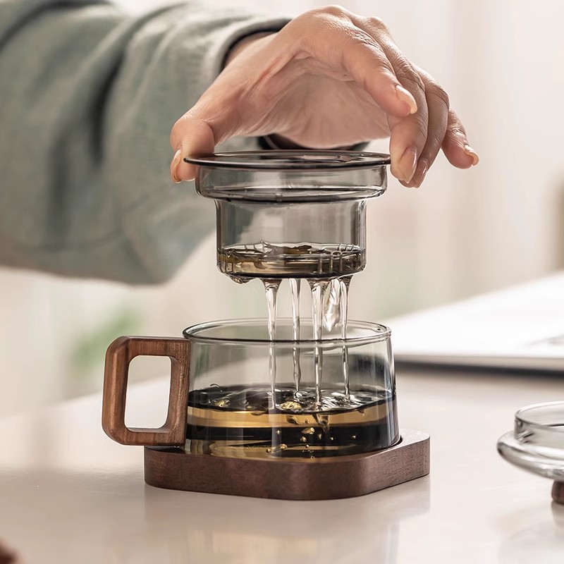 200/400ml Glass Tea Cup With I – обзор и цена Loose Leaf Tea Infuser