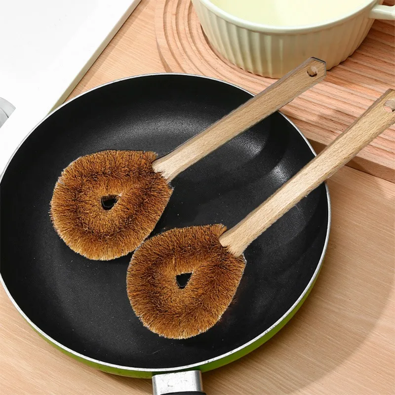 1Pc Eco Coconut Fiber Dish Bru – обзор и цена Dish Brush Bamboo