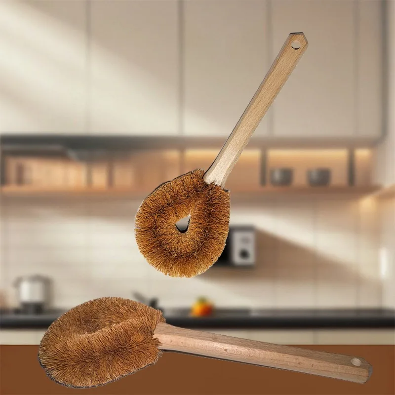 1Pc Eco Coconut Fiber Dish Bru – обзор и цена Dish Brush Bamboo