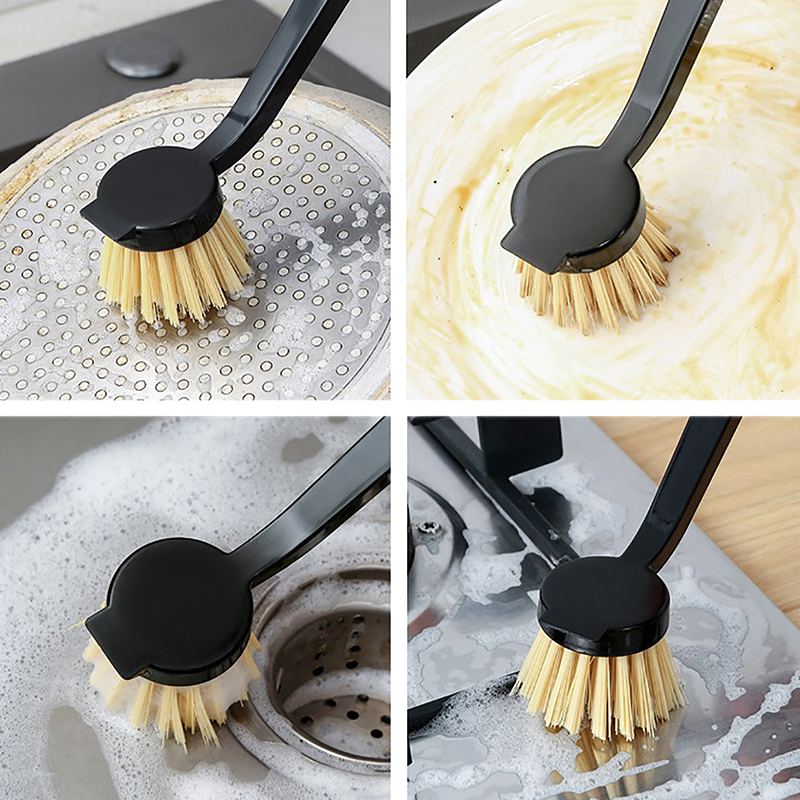 1 Pcs Pot Brush Dishwashing Br – обзор и цена Dish Brush Bamboo