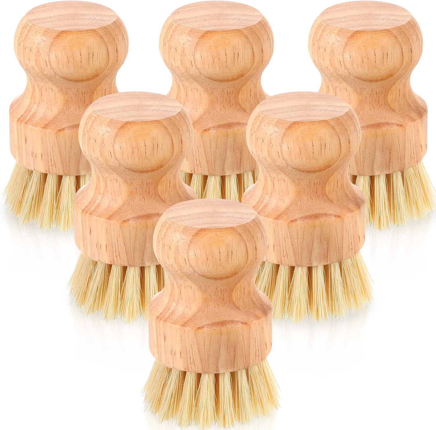 Bamboo Dish Scrub Brushes Set  – обзор и цена Dish Brush Bamboo