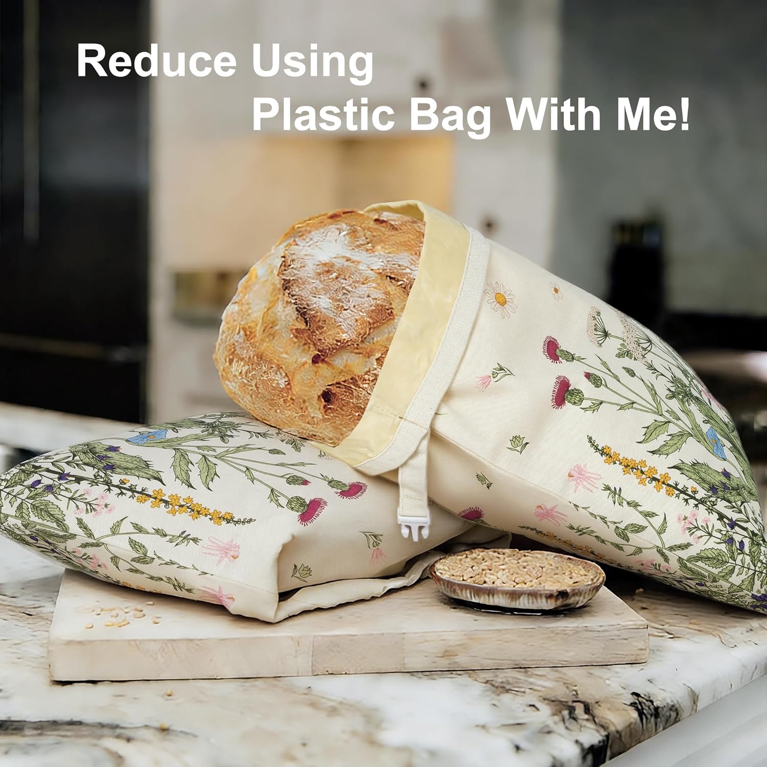 Reusable Beeswax Bread Bags fo – обзор и цена Beeswax Food Cover