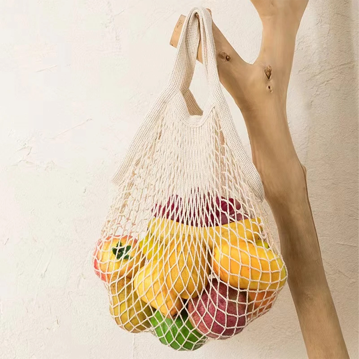 Reusable Cotton Fishnet Bag Sh – обзор и цена Reusable Produce Bag