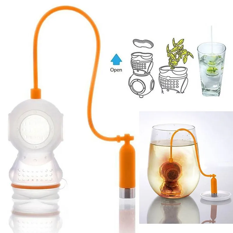 Food Grade Silicone Leak Subma – обзор и цена Loose Leaf Tea Infuser